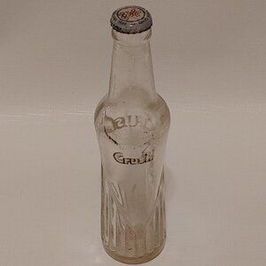 Vintage Crush Soda Bottle with Calgary Olympics  1988 Winter Games Bottl…